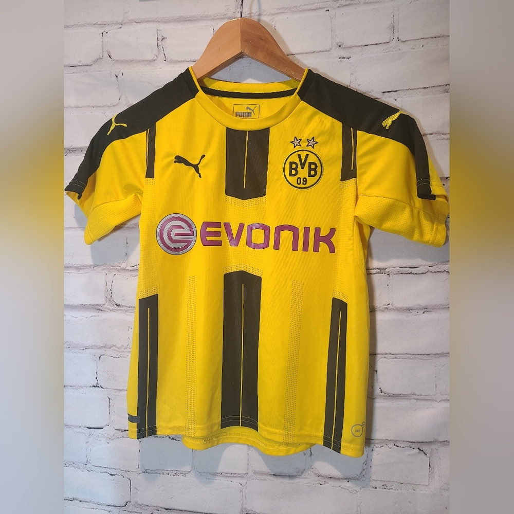 Borussia Dortmund BVB 2017 Youth Football Soccer Kit Boys US M 9/10YR Puma